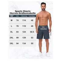 kuzwufs sports pants 2XL men, pack of 3, short, with pockets, ideal for football, tennis, basketball, fitness and leisure.