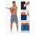 kuzwufs sports pants 2XL men, pack of 3, short, with pockets, ideal for football, tennis, basketball, fitness and leisure.