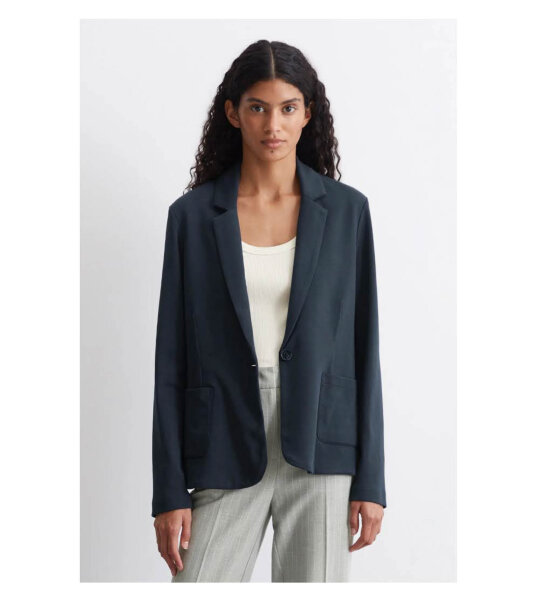 Marc OPolo Damen Jerseyblazer, Gr. 36, sportlich, aus Bio-Baumwolle, ideal für lässige Anlässe.