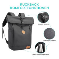 BANGE Carry-on Backpack 15.6 Inch Waterproof for Men and Women Cabin Size Ideal for Travel.