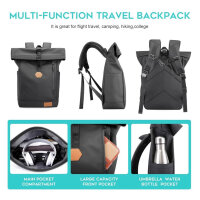 BANGE Carry-on Backpack 15.6 Inch Waterproof for Men and Women Cabin Size Ideal for Travel.