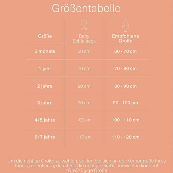 Molis&Co Schlafsack mit Füßen, 1 Jahr, Baby-Schlafsack, atmungsaktiv, mit Füßen, ideal für Bewegungsfreiheit.