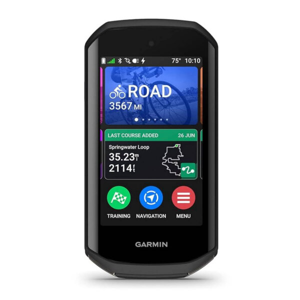 Garmin Edge 1050, GPS Fahrradcomputer, hochauflösendes Touchscreen, Navigation, Trainingsdaten, Smart Notifications, lange Akkulaufzeit.