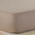 Vency Premium Jersey fitted sheet 140x200cm, 100% cotton, for mattresses up to 35 cm high, color: cappuccino.