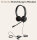 Jabra Evolve 20, headset, black, Microsoft Teams version, USB-C and USB-A, stereo, ideal for clear communication.