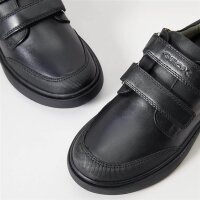 Geox boys J Riddock Boy F, size 37, school uniform shoes, black, breathable, non-slip sole, comfortable.