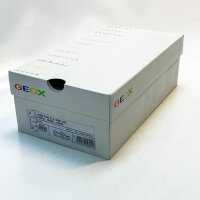 GEOX J New Fast B. A., Schuluniformschuhe, Größe 37, Schwarz, atmungsaktiv, rutschfeste Sohle, bequem.