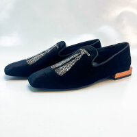 Fratelli Rossetti, 54201, velvet loafer, black, stylish...