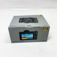 48MP Digital Camera, 5K WiFi Vlogging, 16X Zoom, Anti-shake, 3.5" Screen, Flash Hot Shoe Port, ideal for content creators.