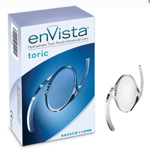 enVista Toric, IOL, intraocular lens, toric correction, high image quality, fast recovery, Bausch+Lomb.
