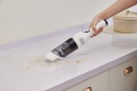 TINECO Go Mini, cordless handheld vacuum cleaner, HEPA filter, 20 min runtime, 2 modes, ideal for crumbs, pet hair, sofa, cars.