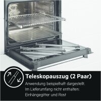 AEG telescopic pull-out TR2LFV, kitchen accessory, FlexiRunners™ technology, stable, smooth-running, ideal for drawers.