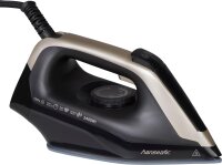 HANSEATIC steam ironing station, steam ironing station, 8 bar steam pressure, 90s heat-up time, 130g/min continuous steam, automatic switch-off.