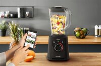 TEFAL blender BL88A8, high-performance blender, 1200W, 6 blades, 3 programs, mixing, chopping, smoothies, easy to clean.