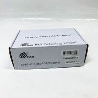 PAX A930, Wireless Smart POS Terminal, compact, user-friendly, contactless, versatile payment options, durable.