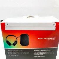 Bose QuietComfort 45, Kabellose Over-Ear-Kopfhörer, Noise-Cancelling, Bluetooth, 24 Std Akkulaufzeit, Schwarz.