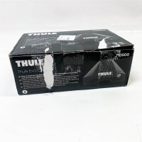 Thule 710500 Evo Clamp, Schwarz, Dachträger, robust, vielseitig, ohne Montagekit, ideal für verschiedene Fahrzeuge.