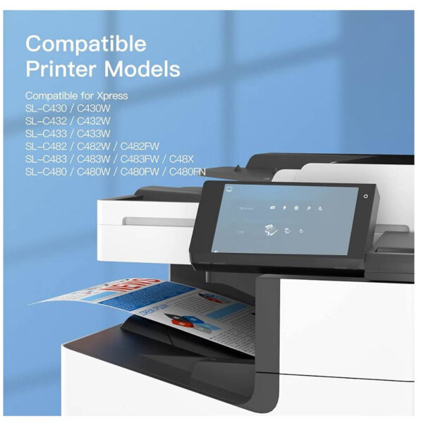 GPC Image Flex P404S, Tonerkartusche, kompatibel für Samsung CLT-K404S, für Xpress C480W/C480FW/C430W, hohe Druckqualität.