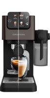 GRUNDIG Espressomaschine KSM 5330, mit Milchbehälter, kompakt, einfach zu bedienen, für perfekten Kaffeegenuss.