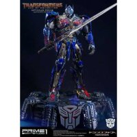 Transformers Ära des Untergangs Statue, Optimus Prime Ultimate Edition EX, 72 cm, detailreiche Sammlerfigur, dynamische Pose, limitierte Auflage.