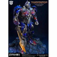 Transformers Ära des Untergangs Statue, Optimus Prime Ultimate Edition EX, 72 cm, detailreiche Sammlerfigur, dynamische Pose, limitierte Auflage.