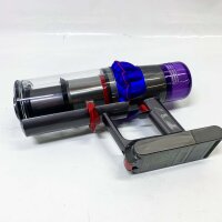 Dyson V15 Detect Absolute, cordless handheld and upright vacuum cleaner, powerful, with laser technology and HEPA filter.