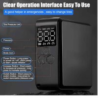 MIOLOE Mini Fahrradpumpe, Elektrische Luftpumpe, 150PSI,...