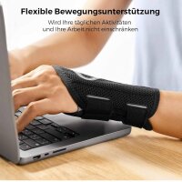 FREETOO Lendenwirbelstütze, Lendenwirbelstütze, ergonomisch, 4 Federn, doppelt verstellbare Gurte, für Damen und Herren.