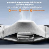 FREETOO Lendenwirbelstütze, Lendenwirbelstütze, ergonomisch, 4 Federn, doppelt verstellbare Gurte, für Damen und Herren.