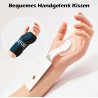 FREETOO Handgelenkstütze S/M, linke Hand, Karpaltunnelsyndrom, 3 Metallschienen, komfortabel, weich gepolstert, für Tendinitis, Arthritis.