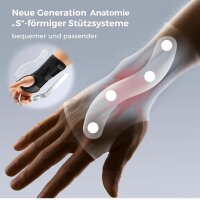 FREETOO Handgelenkschiene L, flexibel, atmungsaktiv,...