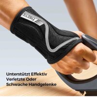 FREETOO Wrist Brace L, Flexible, Breathable, S-Shaped Brace, Adjustable, Ideal for Carpal Tunnel, Sprain, Tendonitis.