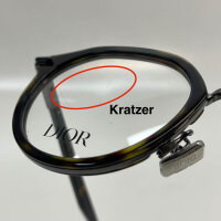 Dior Blacksuito R8U 2000 4922, Sonnenbrille, havanna Rahmen, leichte Kratzer, stilvolles Design, ideal für Fashion-Liebhaber.