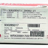 MAHLE Motorsport WRX 1209, WRX209917l22, Kolben, DISH 8.5:1, 112mm Durchmesser, Hochleistungsanwendung.