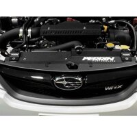 Perrin Performance radiator support kit, Subaru WRX/STI 08-14, black, strong, lightweight, easy installation, optimized cooling.