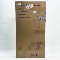 HANSEATIC HVS165DBMC cordless stick vacuum cleaner, used, with LED multifunction display, floor stand and illuminated brush.