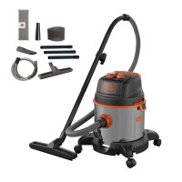 BLACK+DECKER BXVC20XTE Nass-Trockensauger, 1400 W, 20 L,...