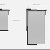 Secretlab Premium PC-Halterung, Modellnr. nicht verfügbar, Halterung, stabil, verstellbar, für optimale PC-Platzierung.