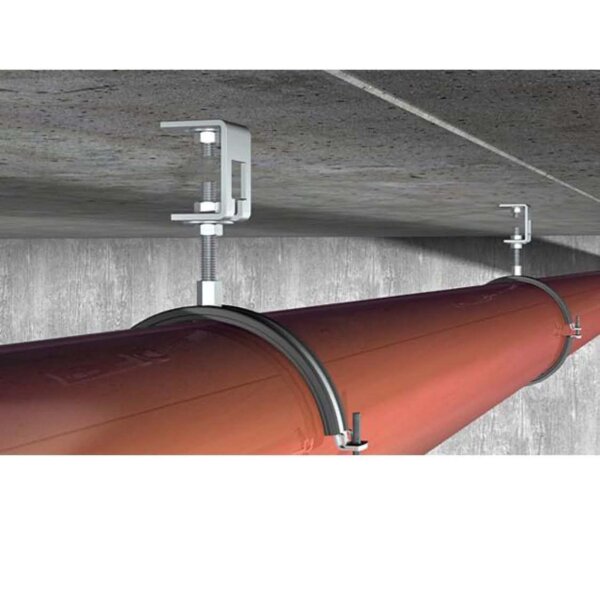 Fischer Rohrschelle FRS, 3" M8/M10 A4, Rohrschelle, rostfrei, 25 Stück, für sichere Rohrbefestigung.