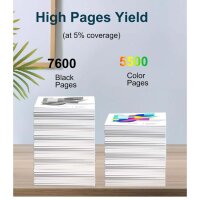 069H CRG-069H toner cartridge, compatible for Canon i-SENSYS, BK: 7600, CMY: 5500 pages, 4 pieces