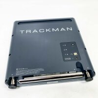 TRACKMAN 3e, Golf Launch Monitor, Innen/Außen, mit Kratzern und kleinen Beschädigungen, präzise Datenanalyse.