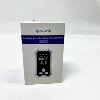 Gedsffati HD11-CS, Kombinierter Rauch- und CO-Melder, Steckermodell, zuverlässig, kompakt, ideal für Zuhause.