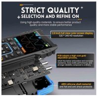 Fnirsi 2C23T Handheld Digital Oscilloscope, Multimeter, Function Signal Generator, 3IN1, Dual Channel, New 2023