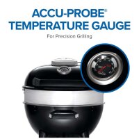 Napoleon PRO22, Holzkohle-Kugelgrill, schwarz, porzellanemaillierter Deckel, verchromtes Grillrost, robust und langlebig.