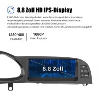 DAB+ DVR Android Autoradio 8.8" für AUDI A6 C6 MMI 3G (10-12) mit CarPlay, GPS Navi, DSP, moderne Funktionen.