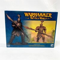 Warhammer The Old World - Cathayan Guardian, miniature, detailed representation, strategic game, high-quality workmanship.