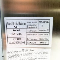 Transaid BZ-234 Fruchtsaftspender, Kaltgetränke-Spender, mit Dellen, ideal für Events, robustes Design, einfache Handhabung.