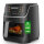 GIDGIMO air fryer, 8.5L, multifunction, viewing window, LED touchscreen, shake reminder, black.