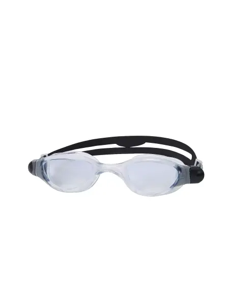 ZOGGS PHANTOM 2.0, Schwimmbrille, klares Grau, anti-beschlag, UV-Schutz, komfortable Passform, ideal für Training und Wettkampf.