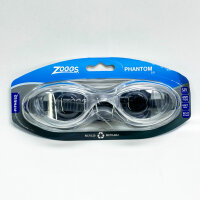 ZOGGS PHANTOM 2.0, Schwimmbrille, klares Grau,...